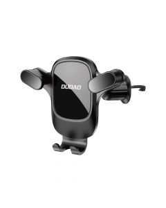 Dudao F5Pro Universal Air Vent Car Mount - поставка за радиатора на кола за смартфони с дисплей от 5.4 до 7 инча (черен)