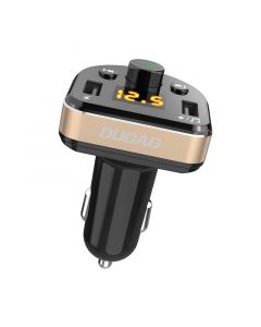Dudao R2Pro Car Charger Bluetooth FM Transmitter - блутут FM трансмитер и зарядно за кола за мобилни устройства (черен)