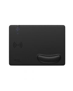 Prio Fast Wireless Charging Mouse Pad 15W - подложка за мишка и поставка (пад) за безжично зареждане на Qi съвместими устройства (черен)