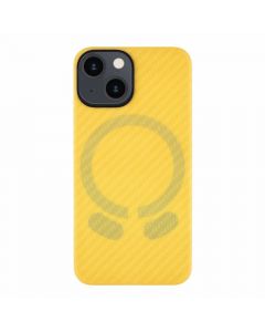 Tactical MagForce Aramid Industrial Limited Edition Case - кевларен кейс с MagSafe за iPhone 13 mini (жълт)