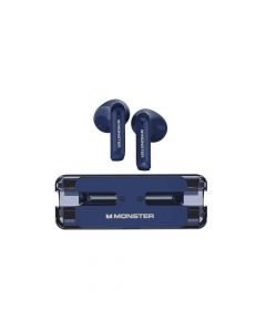 Monster Airmars TWS In-Ear Gaming Bluetooth Earphones - безжични блутут слушалки със зареждащ кейс (син)