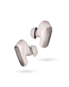 Bose QuietComfort Ultra Active Noise-Cancelling TWS Earphones - безжични блутут слушалки със зареждащ кейс (бял)