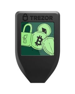 Trezor Model T - хардуерен портфейл за криптовалути (черен)