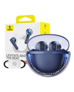 Baseus Bowie E5x TWS In-Ear Bluetooth Earphones - безжични блутут слушалки със зареждащ кейс (син)