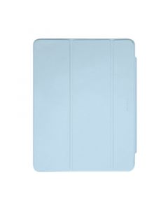 Macally Stand Case - полиуретанов калъф с поставка за iPad 10 (2022) (син)