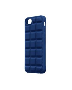 OBALME Block TPU Case - удароустойчив силиконов (TPU) калъф за iPhone SE (2022), iPhone SE (2020), iPhone 8, iPhone 7 (син)