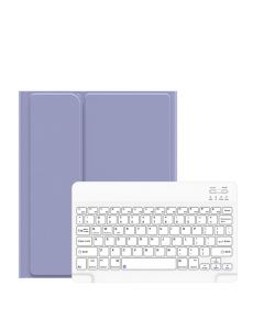 USAMS Winro Case and Bluetooth Keyboard - кожен калъф и безжична блутут клавиатура за iPad Air 5 (2022), iPad Air 4 (2020) (зелен)