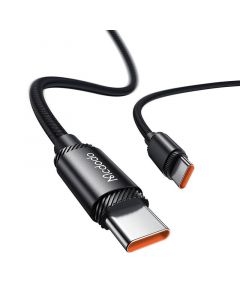 Mcdodo USB-C to USB-C Cable 240W (CA-3680) - кабел с бързо зареждане за устройства с USB-C порт (120 см) (черен)