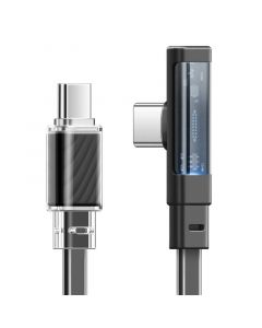 Mcdodo USB-C to USB-C Cable 65W (CA-3453) - кабел с бързо зареждане за устройства с USB-C порт (180 см) (черен)