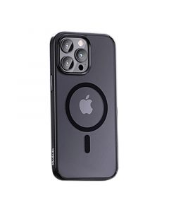 McDodo Magnetic Case - хибриден удароустойчив кейс с MagSafe за iPhone 15 Pro (черен)