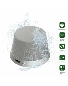 4smarts SoundForce MagSafe Bluetooth Speaker - портативен безжичен блутут спийкър с MagSafe за iPhone и мобилни устройства (сив)