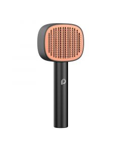 Paw In Hand Brush Needle Comb - самопочистваща се четка за домашни любимци (черен)