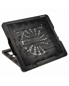 Zalman ZM-NS1000 Notebook Cooler Stand 16 - охлаждаща ергономична поставка за Mac и преносими компютри до 16 инча (черен)
