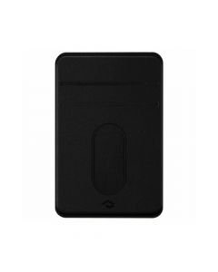 Pitaka MagEZ MagSafe Card Wallet 3.0 - кожен портфейл (джоб) за прикрепяне към iPhone с MagSafe (черен)