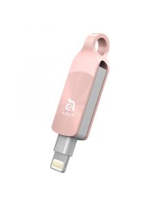 Adam Elements iKlips Duo Plus Lightning USB 3.1 - външна памет за iPhone, iPad, iPod с Lightning (64GB) (розово злато)