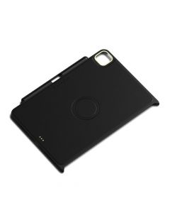 Satechi Vegan Leather Magnetic Case - кожен кейс (с отделение за Apple Pencil 2) за iPad Pro 12.9 M2 (2022), iPad Pro 12.9 M1 (2021), iPad Pro 12.9 (2020), iPad Pro 12.9 (2018) (съвместим с Apple  Magic Keyboard) (черен)