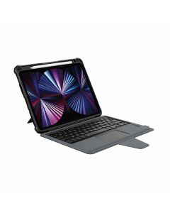 Nillkin Bumper Combo Keyboard Protective Case - удароустойчив кейс, с отделяща клавиатура и поставка за iPad 9 (2022) (черен)