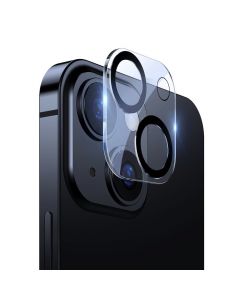 Baseus 2x Camera Lens Protector (SGQK000002) - предпазни стъклени защитни покрития за камерата на iPhone 13 mini, iPhone 13 (2 броя) (прозрачен)