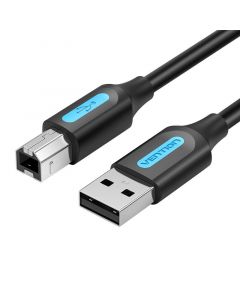 Vention USB 2.0 to USB Type B Cable - кабел за принтер и други външни устройства USB-A Male към USB-B Male (300 см) (черен)