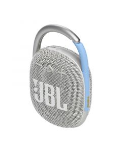 JBL Clip 4 Eco Ultra-Portable Waterproof Speaker - водоустойчив безжичен портативен спийкър (с карабинер) с микрофон за мобилни устройства (сив-син)