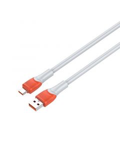 LDNIO LS604 USB-A to USB-C Cable 30W - кабел кабел за устройства с USB-C порт (400 см) (бял)