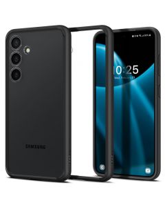 Spigen Ultra Hybrid Case - хибриден кейс с висока степен на защита за Samsung Galaxy S24 Plus (черен-прозрачен)