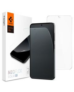 Spigen Neo Flex Solid Screen Protector 2 Pack - 2 броя защитни покрития за целия дисплей на Samsung Galaxy S24 (прозрачен)