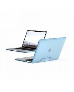 Urban Armor Gear U Lucent Case - удароустойчив хибриден кейс за MacBook Pro 13 (2016-2020), MacBook Pro 13 M1 (2020), MacBook Pro 13 M2 (2022) (син)