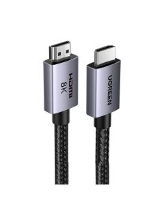 Ugreen UltraHD Definition Series HDMI 2.1, 8K 60Hz Cable - високоскоростен 8K HDMI към HDMI кабел (300 см) (черен)