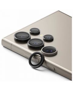 Ringke Camera Lens Frame Glass - предпазни стъклени лещи за камерата на Samsung Galaxy S24 Ultra (черен)
