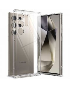 Ringke Fusion Case - хибриден удароустойчив кейс за Samsung Galaxy S24 Ultra (прозрачен)