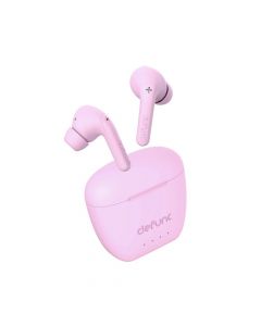 Defunc True Audio TWS Earphones - безжични блутут слушалки с кейс за мобилни устройства (розов)