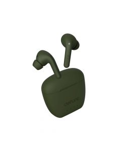 Defunc True Audio TWS Earphones - безжични блутут слушалки с кейс за мобилни устройства (зелен)