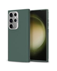 Spigen Cyrill Ultra Color Case - силиконов (TPU) калъф с висока степен на защита за Samsung Galaxy S24 Ultra (зелен)