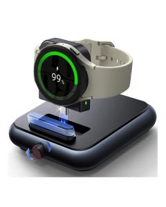 Joyroom Galaxy Watch Wireless Charger - преносима поставка (пад) за зареждане на Galaxy Watch (черен)