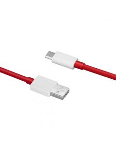 OnePlus SUPERVOOC USB-C to USB Data Cable 100W - кабел с бързо зареждане за устройства с USB-C порт (100 см) (червен)
