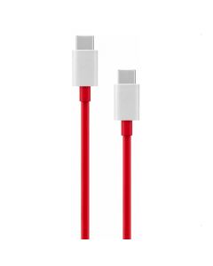 OnePlus SUPERVOOC USB-C to USB Data Cable 150W - USB-C към USB-C кабел за устройства с USB-C порт (100 см) (червен)