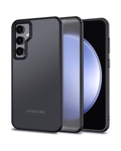Tech-Protect Protective Hybrid Case - хибриден удароустойчив кейс за Samsung Galaxy A55 5G (черен-мат)