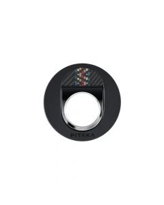 Pitaka MagEZ Grip 2 Magnetic Ring Stand With NFC Chip - магнитен пръстен против изпускане, с поставка, съвместим с MagSafe за iPhone и други смартфони (черен-червен)