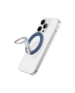 Amazing Thing Titan Mag Magnetic Ring Stand - магнитен пръстен против изпускане, с поставка, съвместим с MagSafe за iPhone и други смартфони (син)