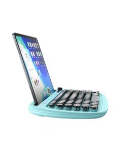 Remax JP-1 Wireless Tri-Mode Keyboard - безжична клавиатура за таблети и мобилни устройства с Bluetooth (зелен)