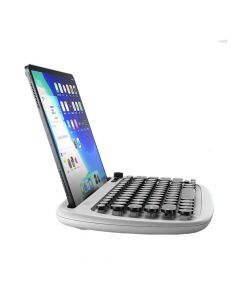 Remax JP-1 Wireless Tri-Mode Keyboard - безжична клавиатура за таблети и мобилни устройства с Bluetooth (бял)