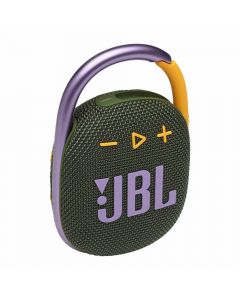 JBL Clip 4 Ultra-Portable Waterproof Speaker - водоустойчив безжичен портативен спийкър (с карабинер) с микрофон за мобилни устройства (зелен)
