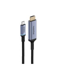 Baseus 8K 60Hz USB-C to HDMI Cable (B0063370G111-00) - кабел с поддръжка на 8K за свързване от USB-C към HDMI (черен)