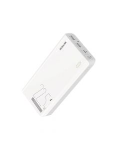 Romoss SENSE8F Fast Charging Power Bank 22.5W 30000 mAh - външна батерия с два USB-A и един USB-C изходи и технология за бързо зареждане (бял)