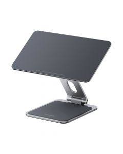 Baseus MagStable Magnetic Tablet Stand  - сгъваема магнитна алуминиева поставка за iPad Pro 11 M1 (2021), iPad Pro 11 (2020), iPad Pro 11 (2018), iPad Air 5 (2022), iPad Air 4 (2020) (сив)
