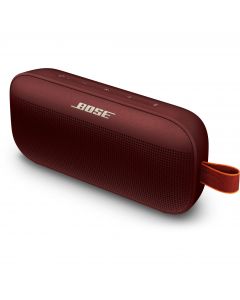 Bose SoundLink Flex - ударо и водоустойчив безжичен Bluetooth спийкър с микрофон (тъмночервен)