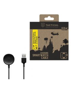 Tactical USB Charging Cable - кабел за Samsung Galaxy Watch (100 см) (черен)