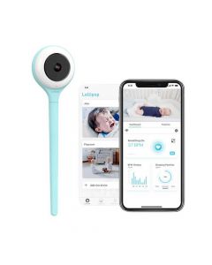 Lollipop Smart Wi-Fi-Based Baby Camera FullHD - иновативен WiFi бебефон с 4х зуум за iOS и Android (син)