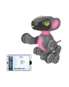 Learning Resources Pyxel Coding Pet - интерактивен програмируем робот (черен)